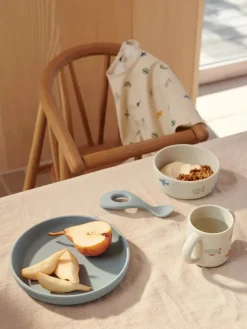 Vivi Printed Tableware Set, dream/ecru fra Liewood