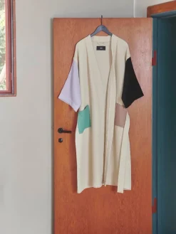 Waffle Badekåbe, off-white multi fra Hay