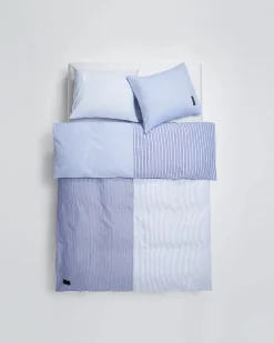 Wall Street Oxford Patchwork Duvet Cover Single 140x200 cm fra Magniberg