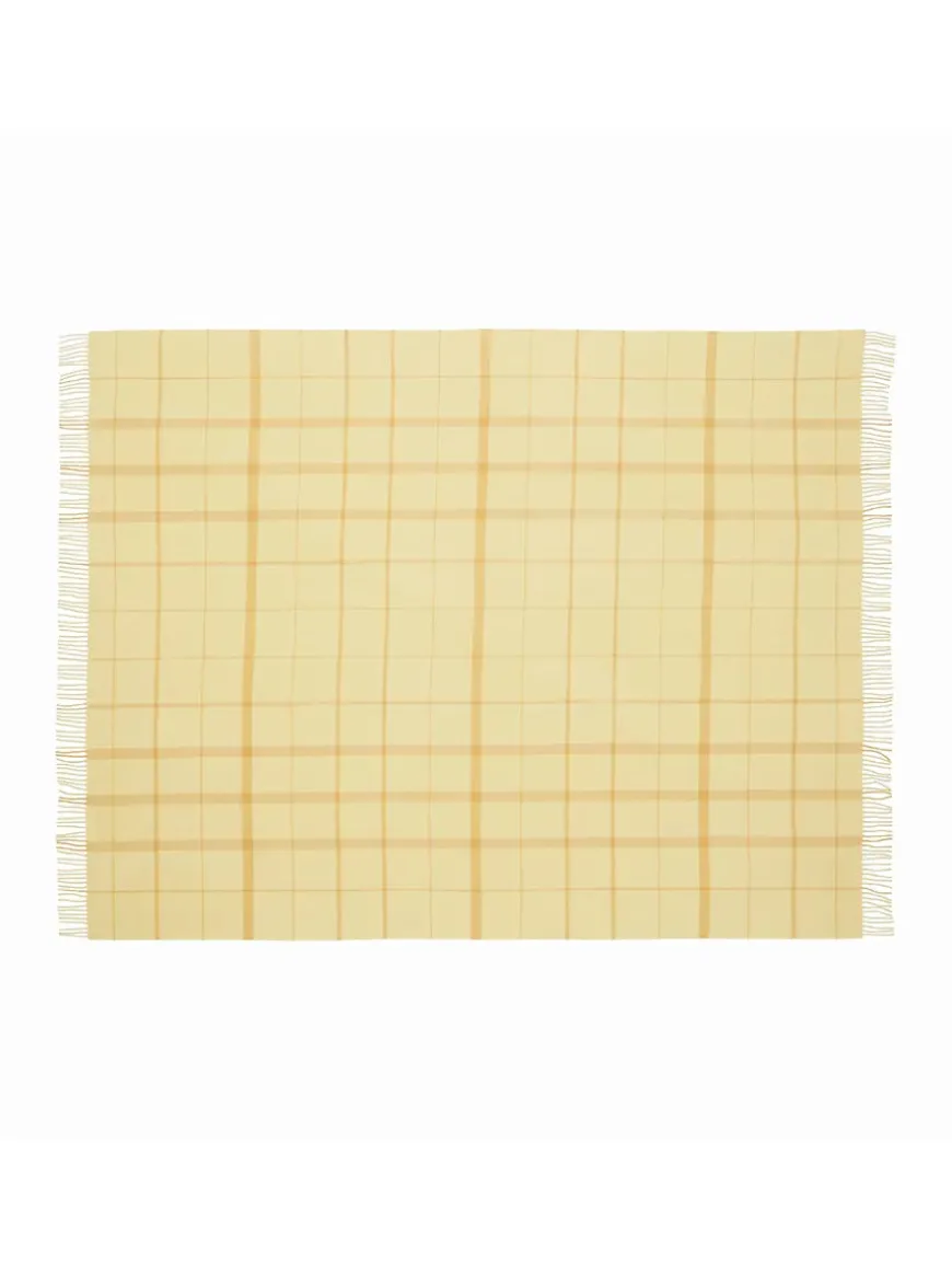 Warp & Weft Plaid, concrete/midnight fra Silkeborg Uldspinderi