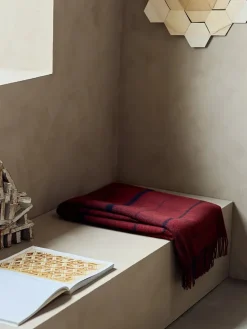 Warp & Weft Plaid, lime/grass fra Silkeborg Uldspinderi