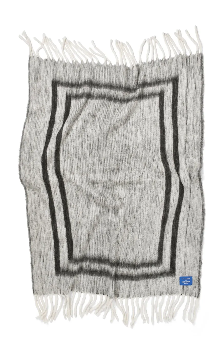 Weekend Plaid, neon yellow & creme fra Bongusta