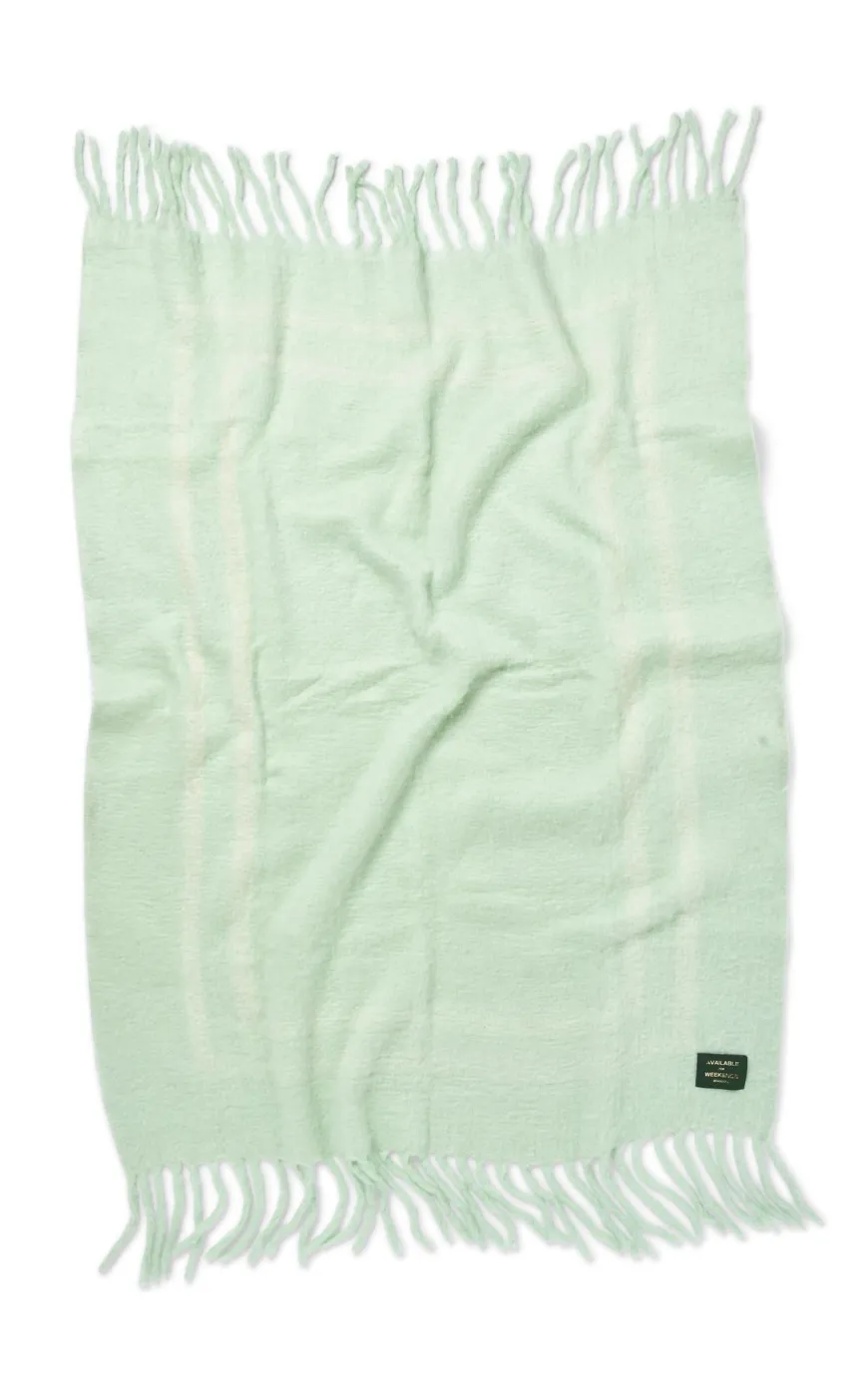 Weekend Plaid, neon yellow & creme fra Bongusta