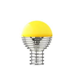 Wire portable bordlampe, Ø18 af Verner Panton