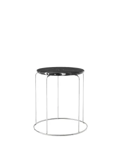 Wire Stool Marble Top fra &Tradition
