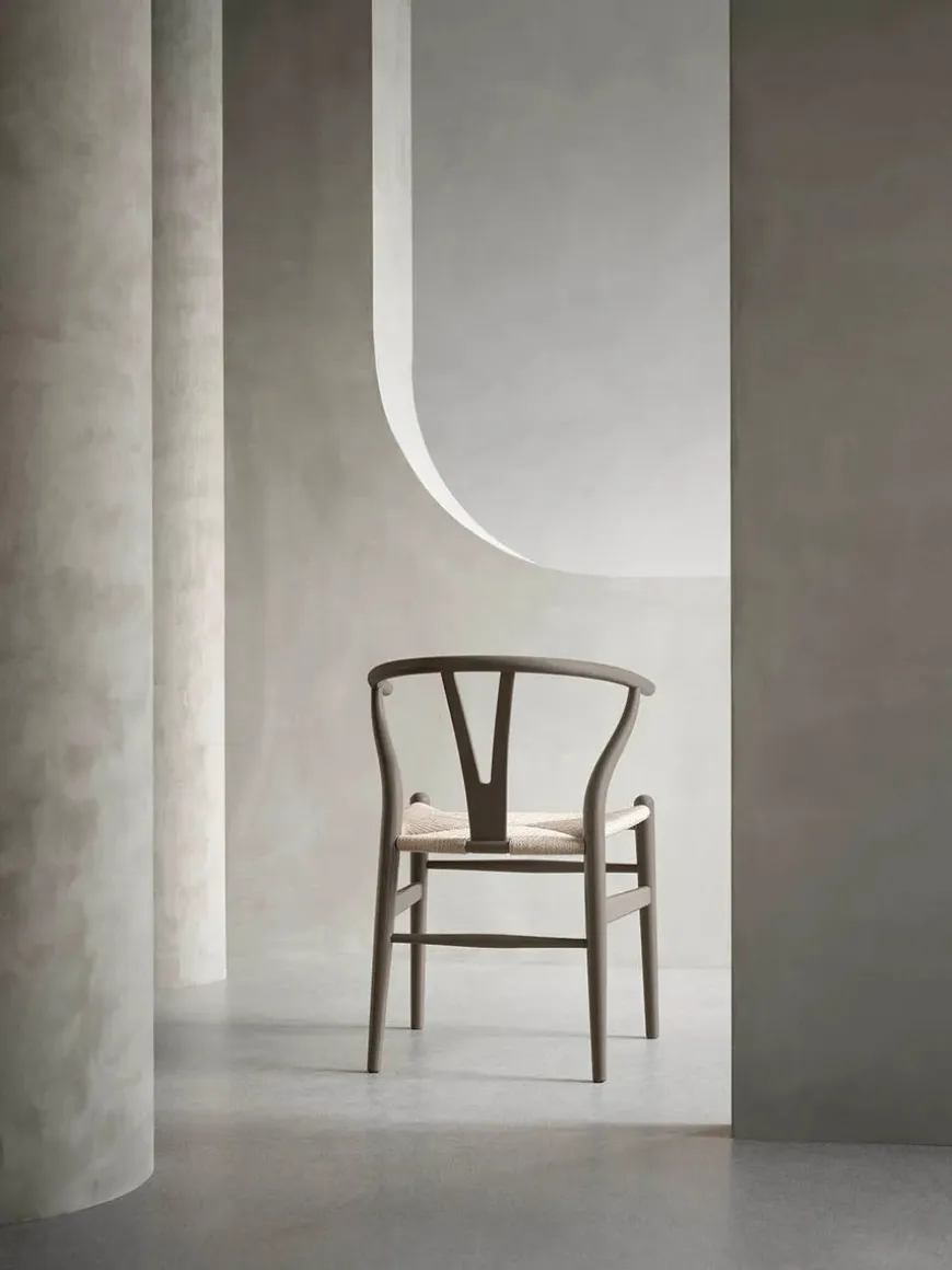 Y-stol CH24 Soft Anthracite Grey af Hans J. Wegner