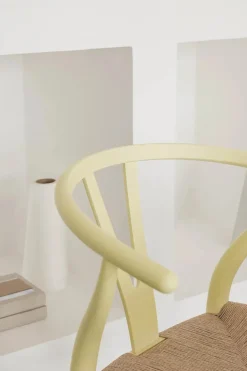 Y-stol CH24 Soft Blue af Hans J. Wegner