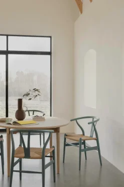 Y-stol CH24 Soft Blue af Hans J. Wegner