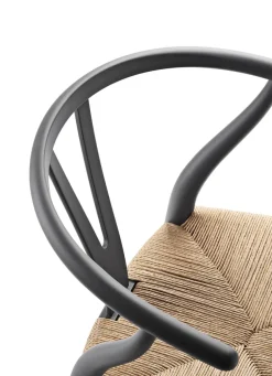 Y-stol CH24 Soft Natural White af Hans J. Wegner