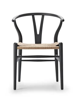 Y-stol CH24 Soft Natural White af Hans J. Wegner